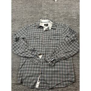 Marmot Men's Medium Plaid Flannel Button Up Shirt Long Sleeve NWT